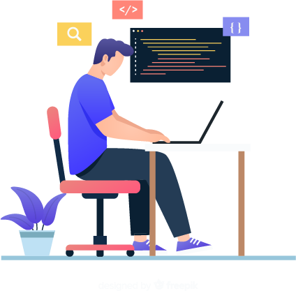 Software Engineer at work