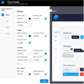 Theme Builder - UI Development